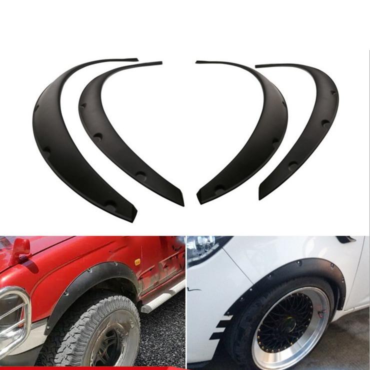 Universal Wide-Body Fender Flares – 4pcs Matte Black