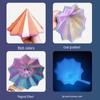 3D-gedruckter Radieschenturm Fidget Toy: Stressabbau und Optische Täuschung Polygonal Design mit Griff