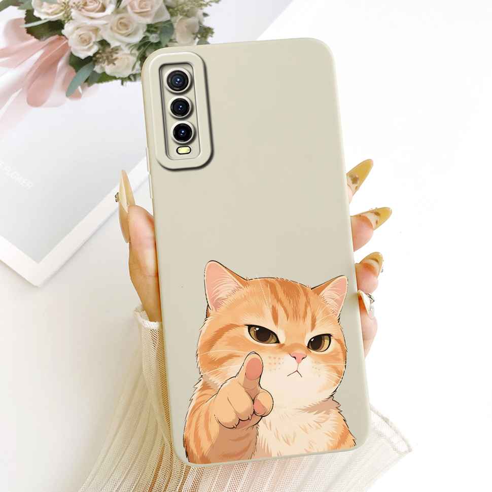 For vivo Y70s 5G Case Luxurious Flower Cartoon Silicone Back Cover For Vivo Y 70s Y51s Y51S V2002A Shockproof Phone Cases Fundas