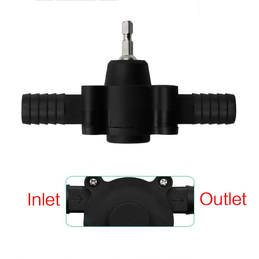 STONGO DC Self-Priming Centrifugal Water Pump Compact Portable Drill-Driven Suction Pump for Home Pets Aquarium Fish Tank Pond
