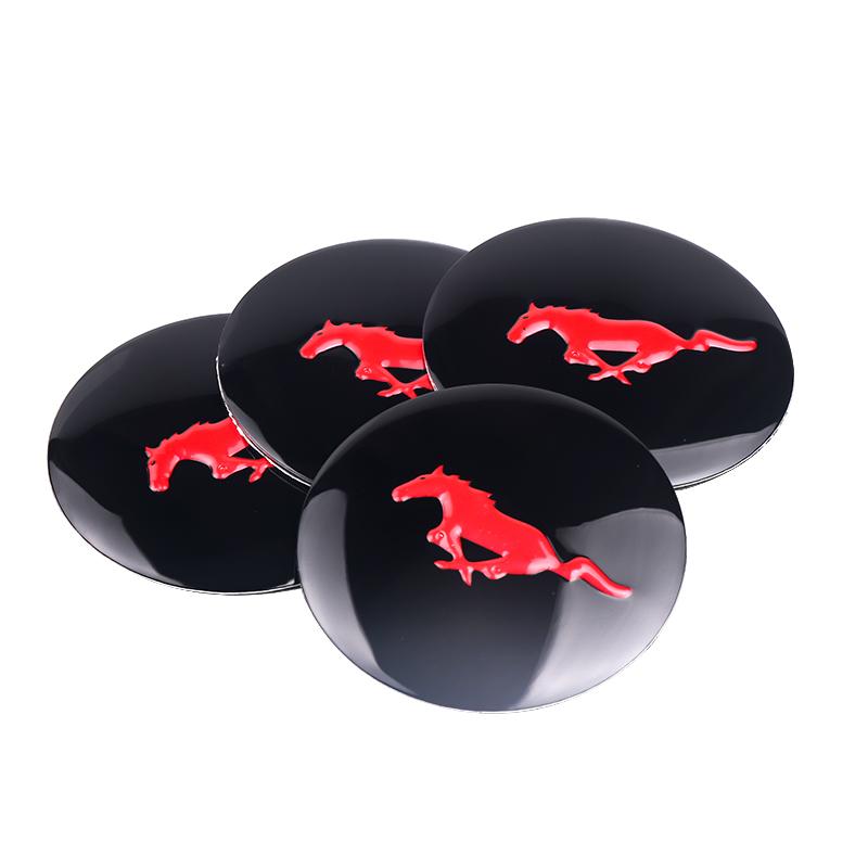 4Pcs 54mm/56mm/60mm For Ford Original Hubcaps Car Wheel Center Covers Decoration Sticker ABS Auto Hub Caps Emblem Replacement