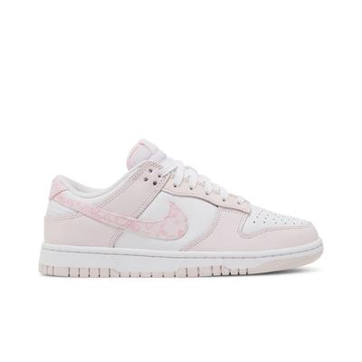 Nike Damen Dunk Low 'Pink Paisley' (Damengrößen) Weiße / Mittelrosa / Perlmuttrosa Skateboard-Schuhe FD1449 100