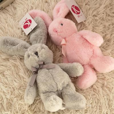 Doll Couple Bow Tie Rabbit Pink Girl Heart Doll Plush Rabbit Doll