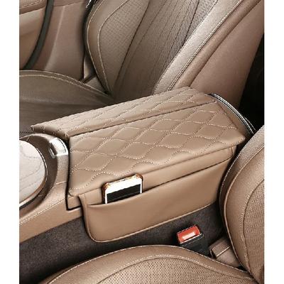 Center Console Armrest Box Cover Pad For Mercedes Benz E Class 2017- W213 CLS 2018- Leather Anti-Scratch Armrest Cushion