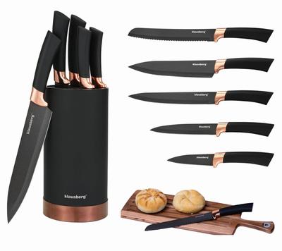Set di coltelli da cucina in blocco 5 el. KLAUSBERG KB-7614