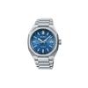 Astron Series 100 Meters Waterproof Solar Quartz Titanium Strap Men's Watch Blue Dial SBXY061