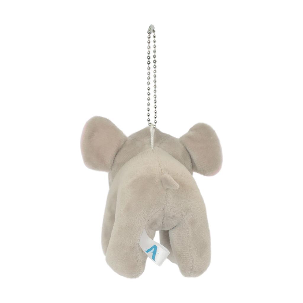 AQUA Plush Toy Safari Anywhere Friends Keychain Elephant 00080087