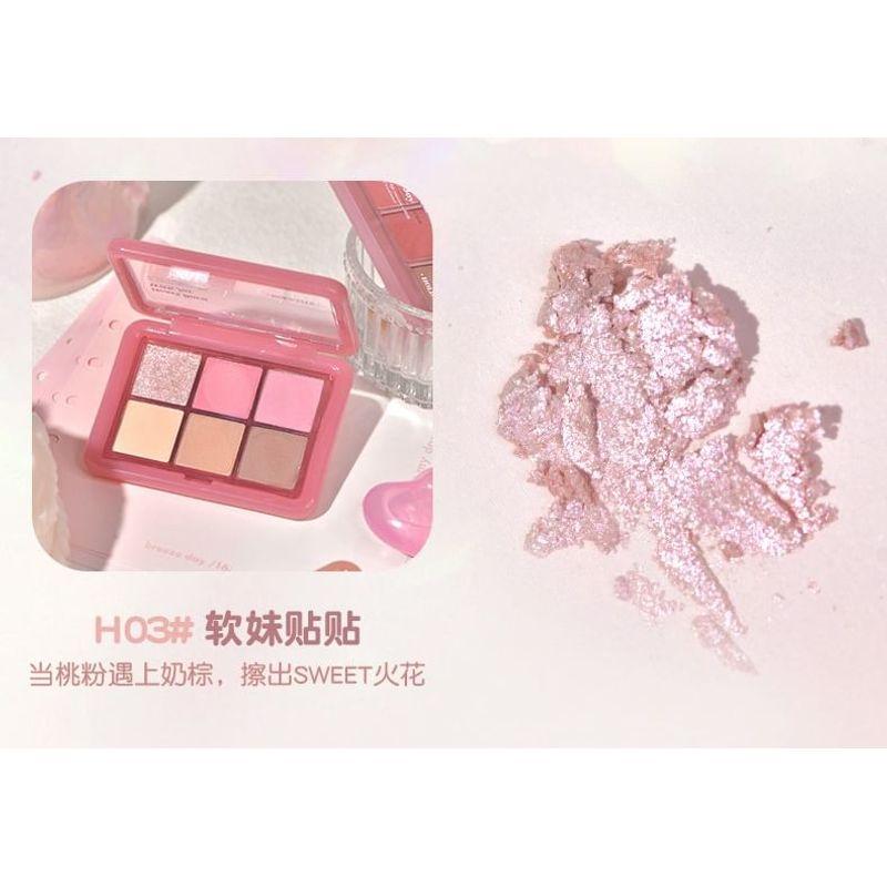 HOLD LIVE - 6 Color Eyeshadow - Sweet Lychee