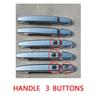 For Toyota Rav4 2006-2012 Chrome Door Handle Covers Trim for 5 Door Accessories Stickers Car Styling 2007 2008 2009 2010 2012