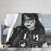 Ace Frehley The Spaceman 1951-2025 Print Blanket For Men Women Ultra Soft Kiss Band Throw Blankets for Bed Multiple Sizes