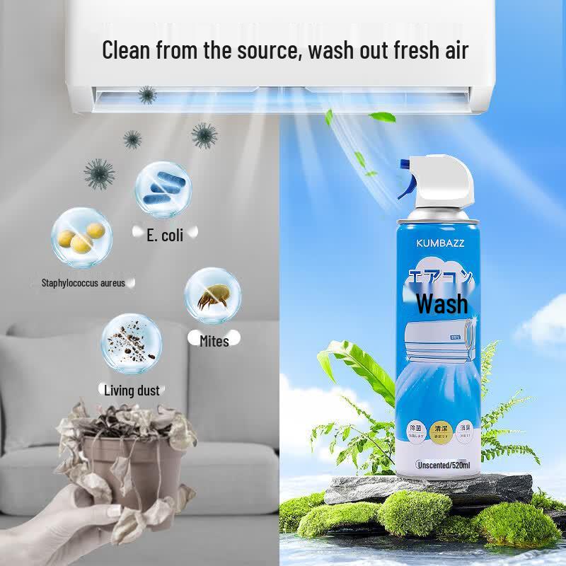 KUMBAZZ Household Wall-Mounted AC Cleaner Kit