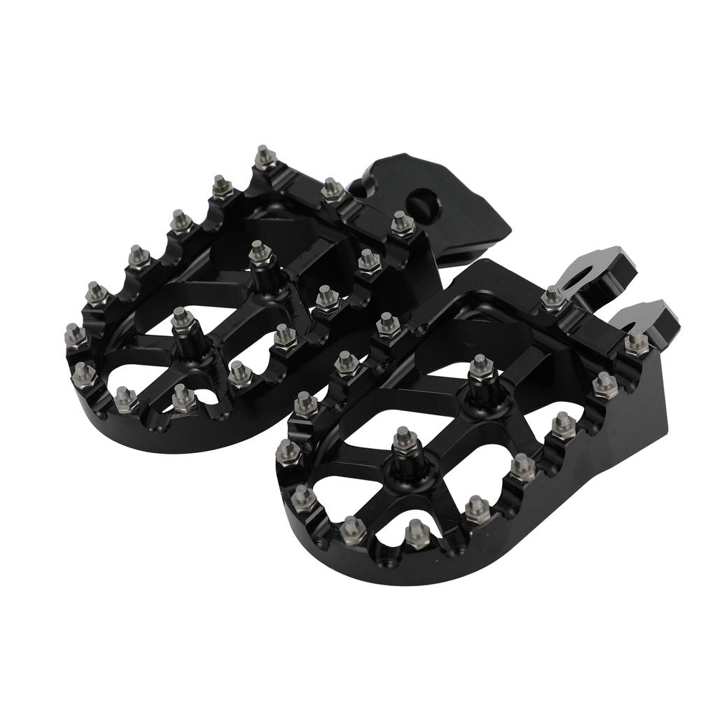 Motorcycle Pair Foot Pegs with Spring and Teeth 6061 Aluminum Motorcycles Accessories For SURRON Hyper Bee