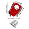 Motorcycle Riser Aluminum Alloy Handlebar Risers Sports Supplies For Men Women Youth Athletes Family Friends Husband Sports Fan