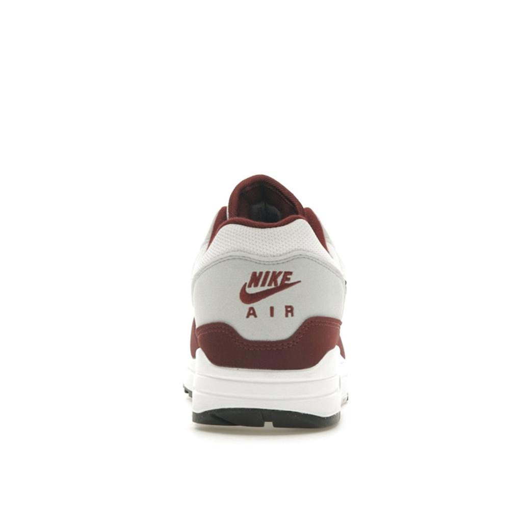 Nike Air Max 1 Dark Team Red Men Sneakers White Black Pure-Platinum FD9082-106