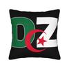 DZ Algeria Algerian Flag Pillow Cover Merchandise Soft Cushion Cover Decorative  Pillow Case Cover Home Multi Size