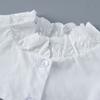 Women Shirt Collar Vintage Top Neckwear Ties New Lapel Fake Collar