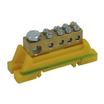 Terminal Block Grounding PE Earth Wire Yellow-Green