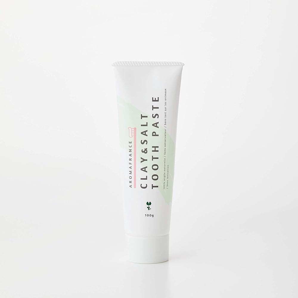 Aroma France Clay & Salt Toothpaste 100g Natural Ingredients Oral Care