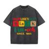 100% Baumwolle Juneteenth Unapologetically Black Periodisch Damen Herren T-Shirt