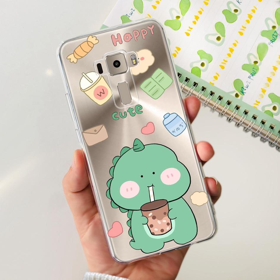 For Asus ZenFone 3 ZE520KL ZA520KL Case Asus ZenFone3 Z017D Z017DA Z017DB 5.2" Fashion Soft Silicone TPU Phone Back Cover
