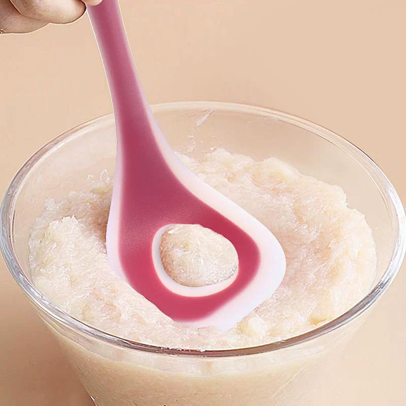 1pc Creative Silicone Meatball Maker Tool Durable Fish Ball Spoon Meatball Press Spoon Manual Meatball Scoop