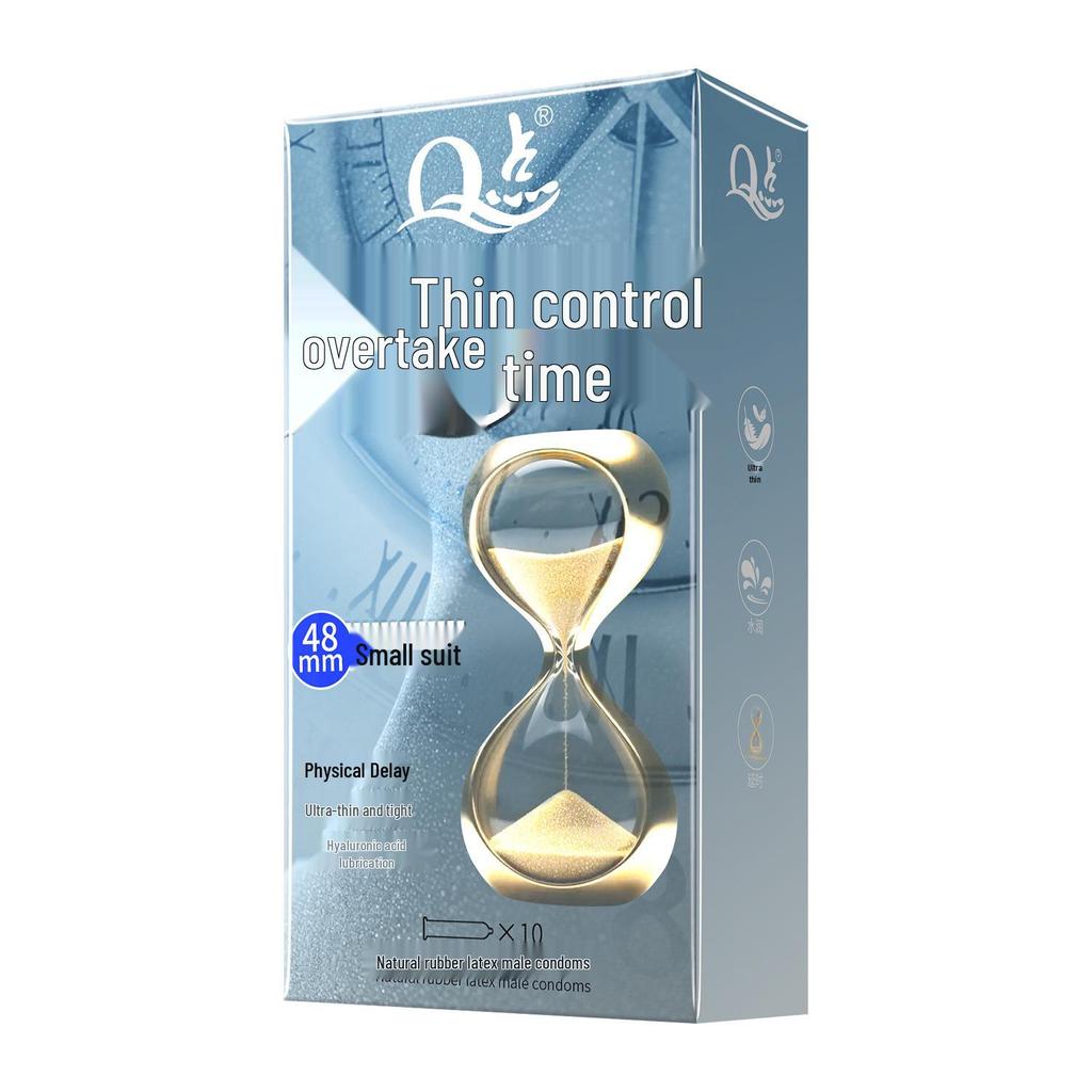 Q Point Thorn Set: Erotic Couples' Condoms with Large Particles, 2pcs/pack