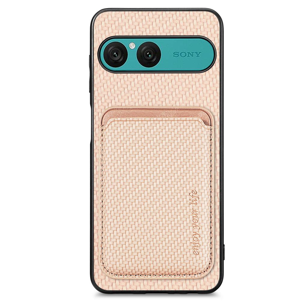 For Sony Xperia 10 VII Case  Wallet Card Holder Cover for Sony Xperia 10 V II 10vii Wireless Charger Magnetic Case