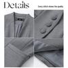 Women's Three-Piece Professional Vest Suit