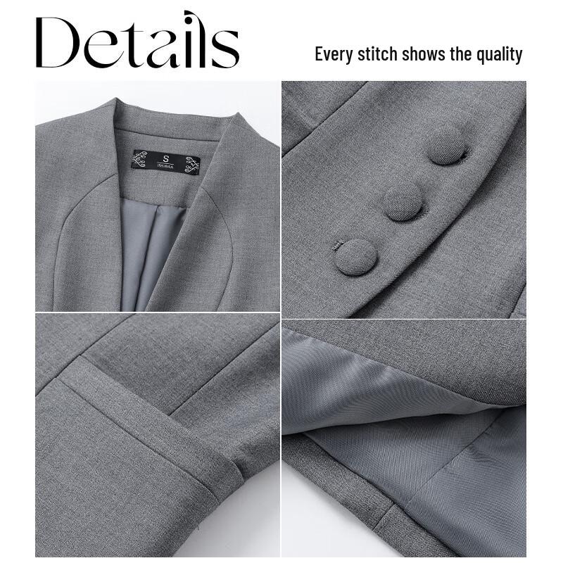 Women's Three-Piece Professional Vest Suit