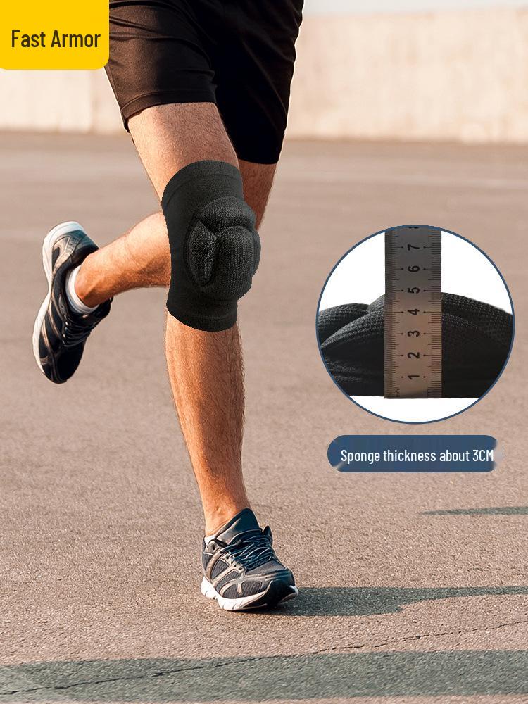 Ginocchiere e Gomitiere Sportive Durevoli Anti-Caduta: Protezione Resistente all'Usura per Danza, Sci e Pattinaggio su Ghiaccio per Uomini e Donne
