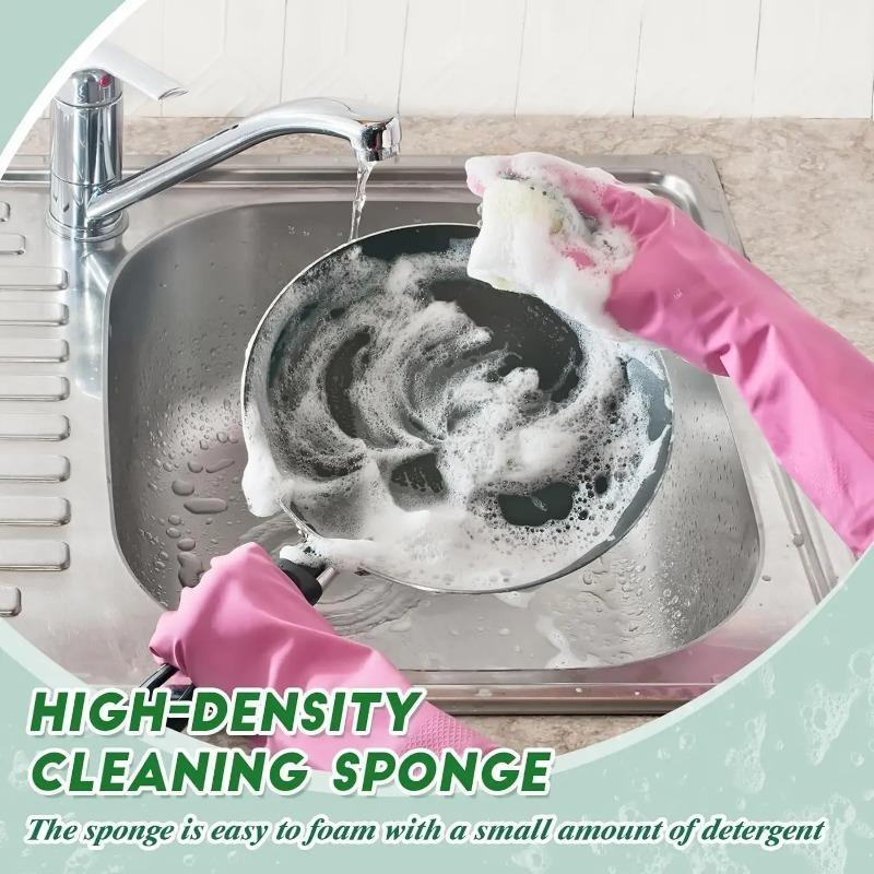 Highly Absorbent Cleaning Sponges Dish washing Magic Clean Pot Rust Stain Sponge Brush Kitchen Grease Cleaner Household Tools