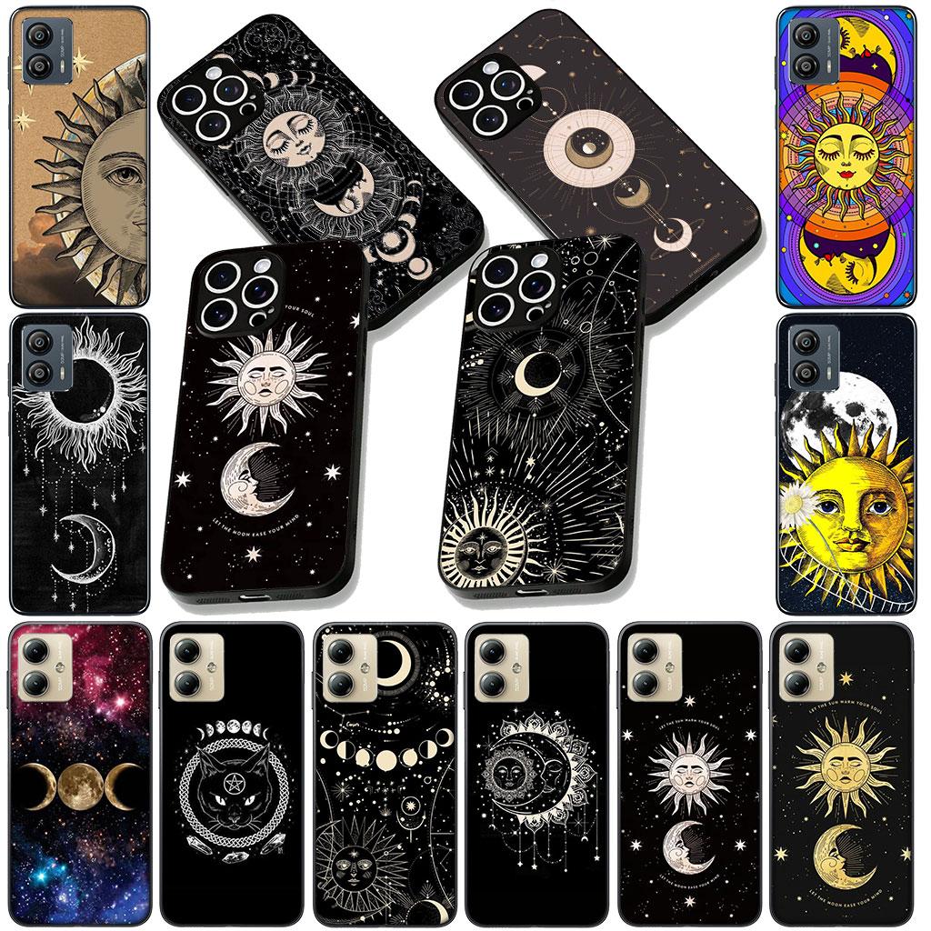 Cover for Xiaomi Redmi 15 9A 9C NFC 7A 9T Note 9 8 7 8T 15c A5 4G 5G Phone Case Witches Moon Totem Divine Witch Sun Face