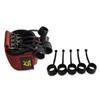 Pinza de mano expansor de dedo entrenador de dedo ejercitador de resistencia bandas Fitness dedo fuerza dispositivo de agarre entrenamiento de mano