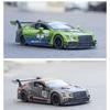 Model auta Bentley Continental GT3 v měřítku 1/32, stahovací autíčko se zvukem a světlem pro děti Batole Kluci Dívčí Dárková kolekce