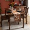 American Retro Jacquard Table Runner Dining Table Cloth Tea Table Cabinet Decorative Strip