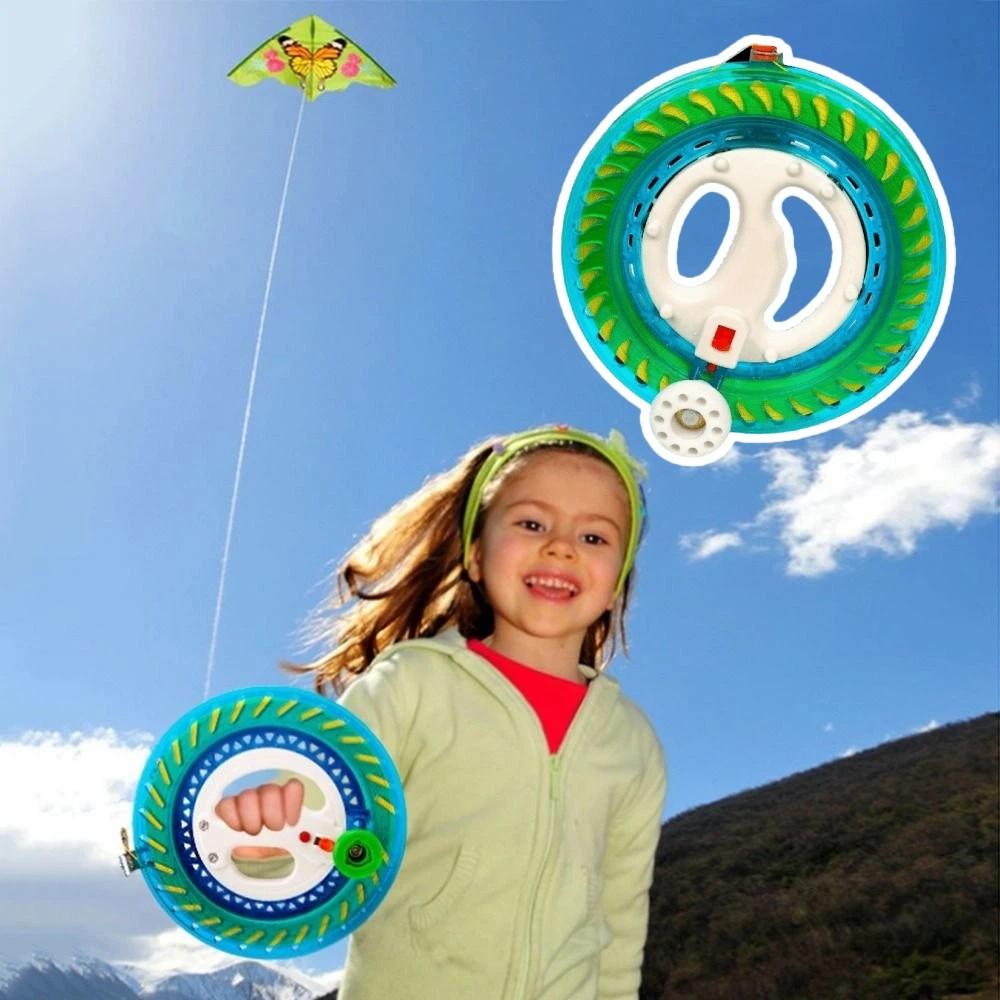 Plastic Kite Reel Winder with Line 150/300/400/500M Kite Handle Wheel Flying Kite