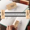 Vintage Grass Plants Stamp DIY Wooden Rubber Stamps for Scrapbooking