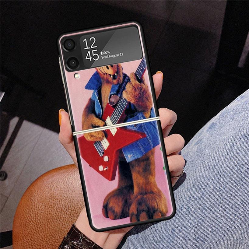 A-Alf TV Series Phone Case For Samsung Z Flip 7 6 5 4 3 Galaxy ZFlip7 ZFlip6 ZFlip5 ZFlip4 ZFlip3 5G Print Cover