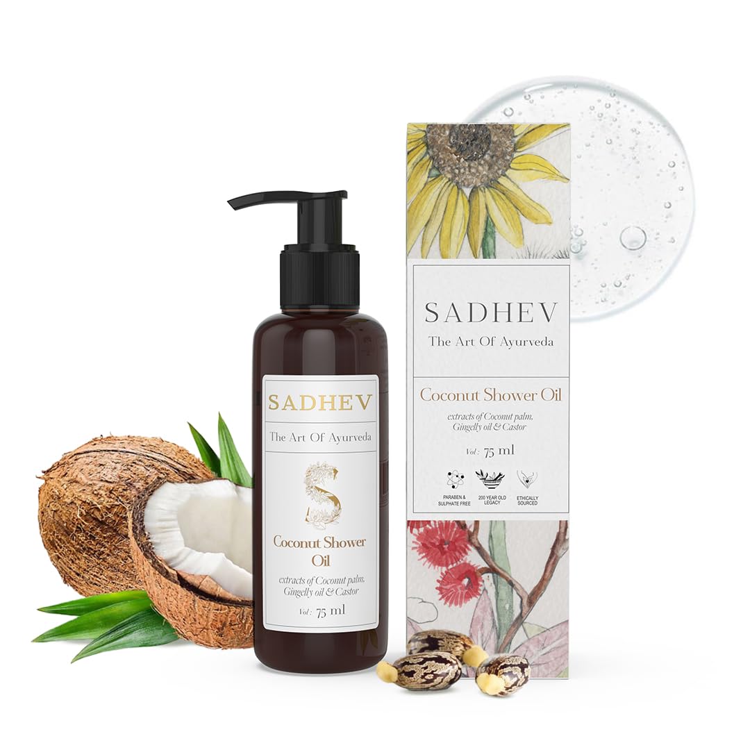 Sadhev Coconut Shower Oil - 75ml