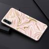 Marble Pattern Gold Glitter Case For Huawei P50 P40 P30 Lite E P20 Pro Y9 Y7 Y6 2019 P Smart 2021 Z Y6p Y7a Y9s Phone Cover Soft