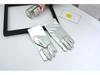 Adult Women's Summer Performance Gloves - Gold Fluorescent Thin Spandex Gloves for Dance, Stage, or Parties.