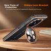 Leather Full Lens Protection FramePhone Case for Huawei Mate X6, with Folding Stand, Central Axis Protection, Flip Cover, Magnetic Attachment