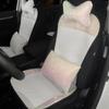 Fashion Classic Car Seat Cover Full Set Bling Diamond Interior Accessories Women Cushion Breathable Universal for All