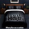 Linkin Park Design Bed Bedding Set 1 Duvet Cover + 2 Pillowcases Soft Breathable Household Bed Linens