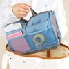 Large Portable Double Zipper Toiletry & Cosmetic Bag - Korean Style Multifunctional Storage Liner