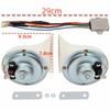 1 Set Home Security Alarm 12V Speakers Automotive 115DB Horn Car Speaker Electric Siren Loud Air Snail Horn