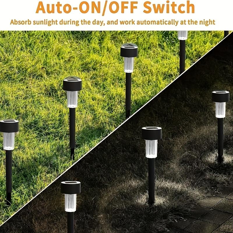12pcs Solar Outdoor Lawn Lights, Decorative Outdoor Lawn Lights, Halloween Christmas, Holiday Decorative Lights, Suitable for Gardens, Courtyards