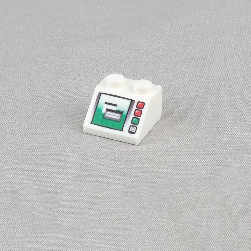 

MOC 10 шт. Печатный 3039pb Компьютерный экран Окно Узор Строительный блок Набор Украшение комнаты 3039 Интернет-кафе Частицы DIY Игрушки