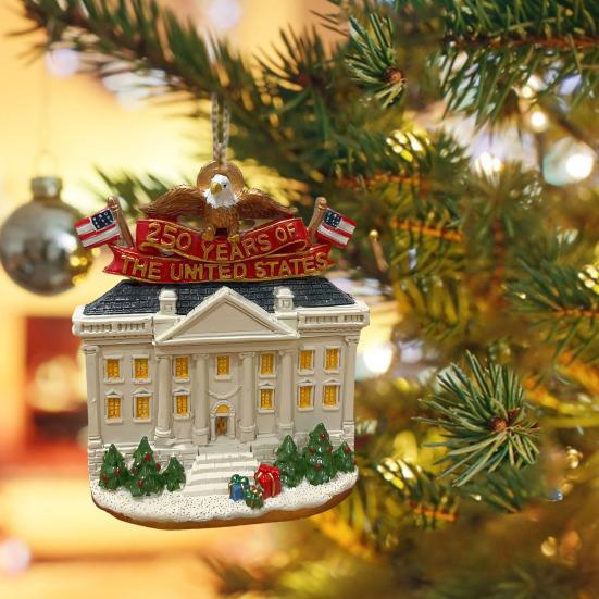 U.S. 250th Anniversary Ornament 2D Acrylic 250 Years of The United States Commemorative Hanging Decor Patriotic Memorial Ornament for Patriots