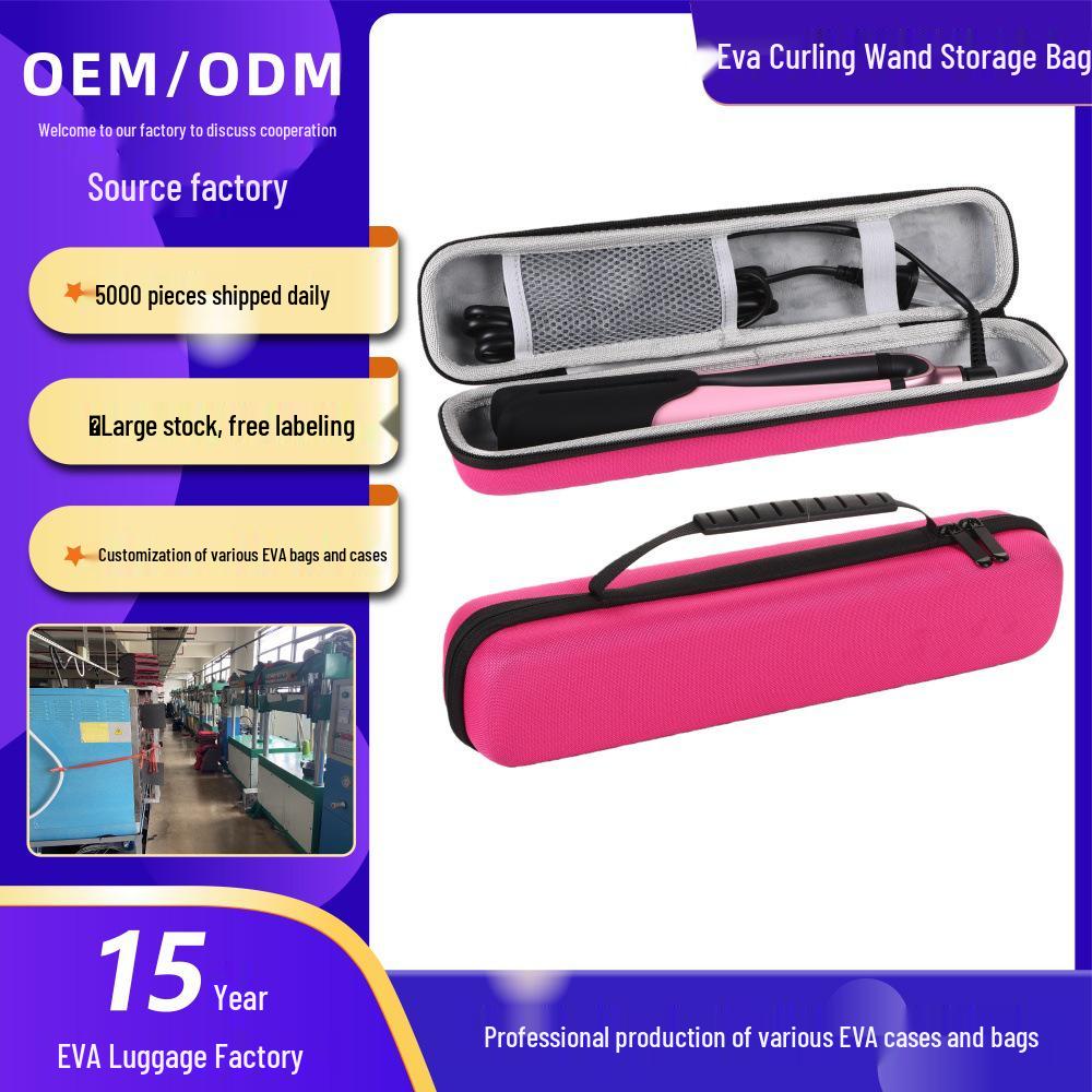 Waterproof Shockproof EVA Straightener and Curling Iron Storage Bag